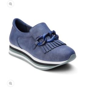 Coconuts by Matisse Bess platform loafer, Navy, size 9